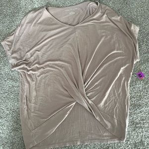 American Eagle Cream Medium Blouse